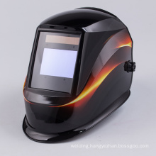 OEM painting welding helmet with black shell  replaceable battery